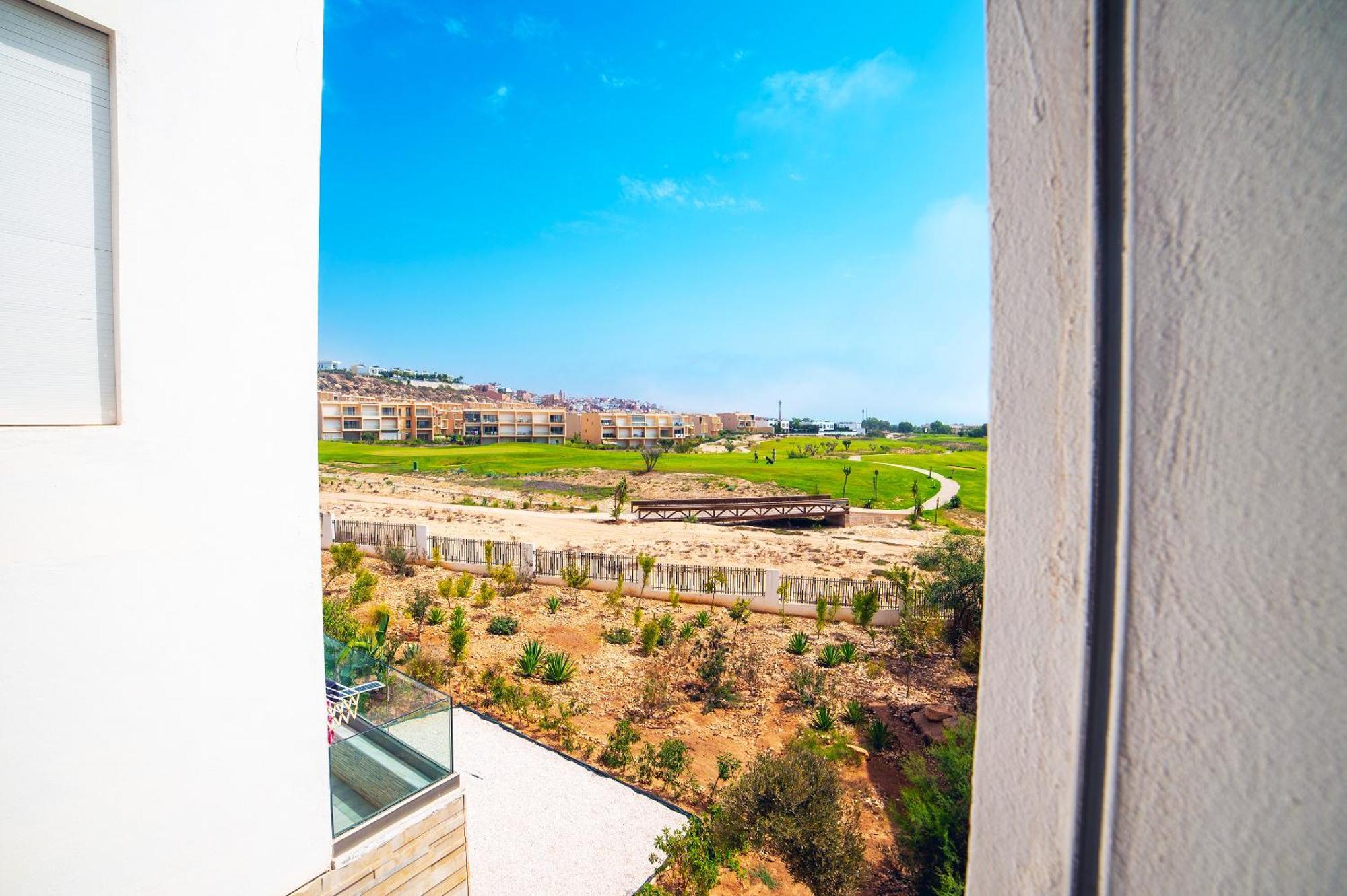 Golf View, Pool,2 Min Walk To Beach, Nakta Taghazout Exteriör bild
